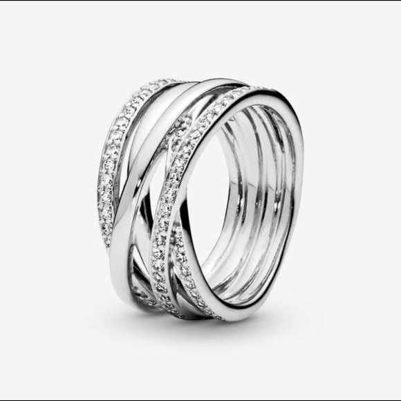 Pandora Jewelry - 🔥 New Pandora Sparkling & Polished Lines Ring 🔥